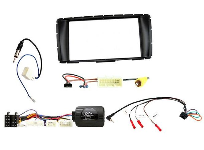 Hovedbilde ConnectED komplett monteringskit 2-DIN Hilux (2012-2015) Touch