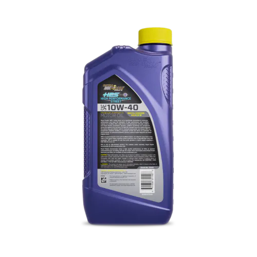 Royal Purple® HPS® 31140 SAE 10W40 High Performance motorolje m/Synerlec® 1q