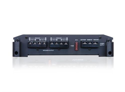 Alpine BBX-F1200 - 4 kanals forsterker 4x70W, MosFet, Klasse A/B