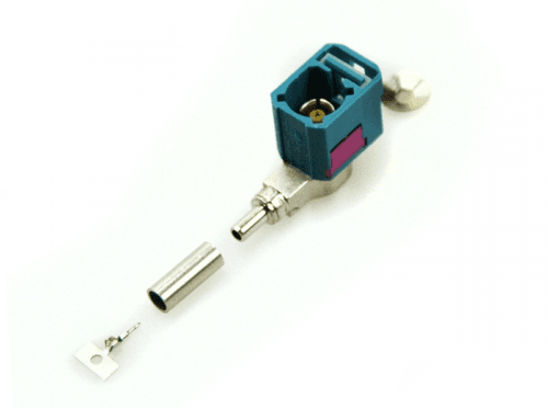 Kufatec Antenneadapter Fakra enkel kontakt for lodding