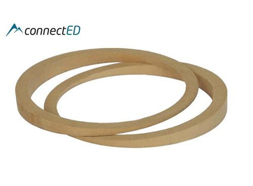 ConnectED EDUN1216 MDF høyttaleradaptere (165mm) Universale Skråstilt