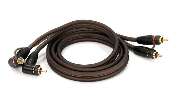 Hovedbilde Ground Zero GZCC 1.3X trippel skjermet RCA kabel