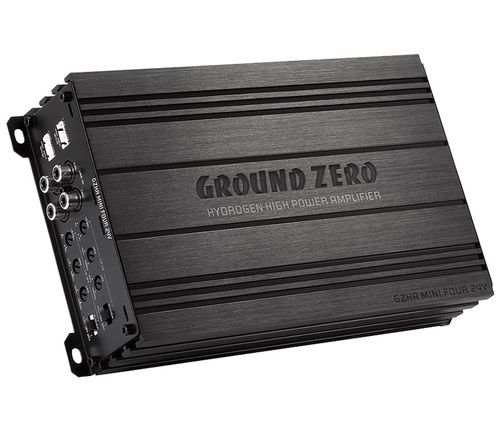 Ground Zero GZHA Mini FOUR 24V - 4 kanaler klasse D