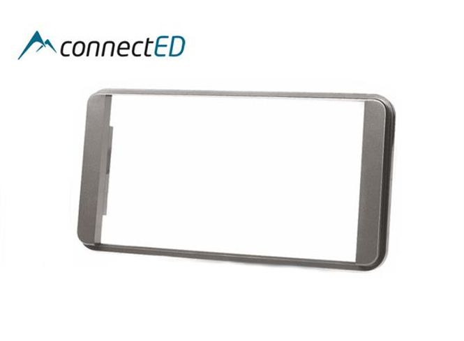 Hovedbilde ConnectED monteringsramme 2-DIN Toyota m/Wide formfator (Sølv)