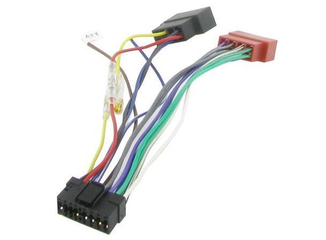 Hovedbilde Connects2 Sony ISO-kabel 16pins m/sikring plassert på langsiden