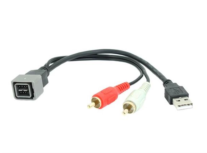 Hovedbilde Connects2 adapter - Beholde USB/AUX Nissan (2010 -->)