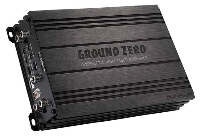 Hovedbilde Ground Zero GZHA Mini ONE, 630W RMS @ 1 ohm Hydrogen monoblokk