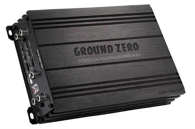 Hovedbilde Ground Zero GZHA Mini ONE, 630W RMS @ 1 ohm Hydrogen monoblokk