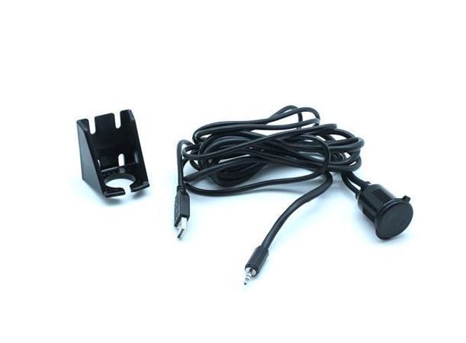 Hovedbilde Connects2 USB/AUX USB/AUX kontakter for innfelling