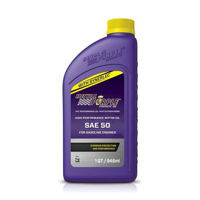 Hovedbilde Royal Purple® 06050 High Performance SAE 50 Single Grade motorolje 6 x 1q