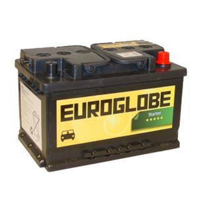 Hovedbilde Euroglobe batteri 75Ah 680A CCA +H L278 B175 H175