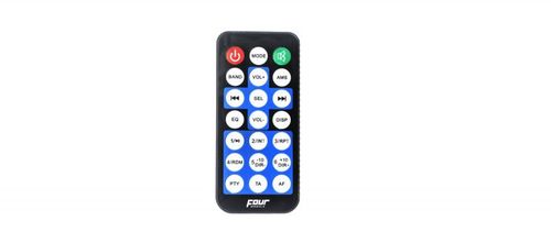 FOUR Mobile 4-MP200BT kort chassis Bluetooth,USB/AUX, 3 preout,