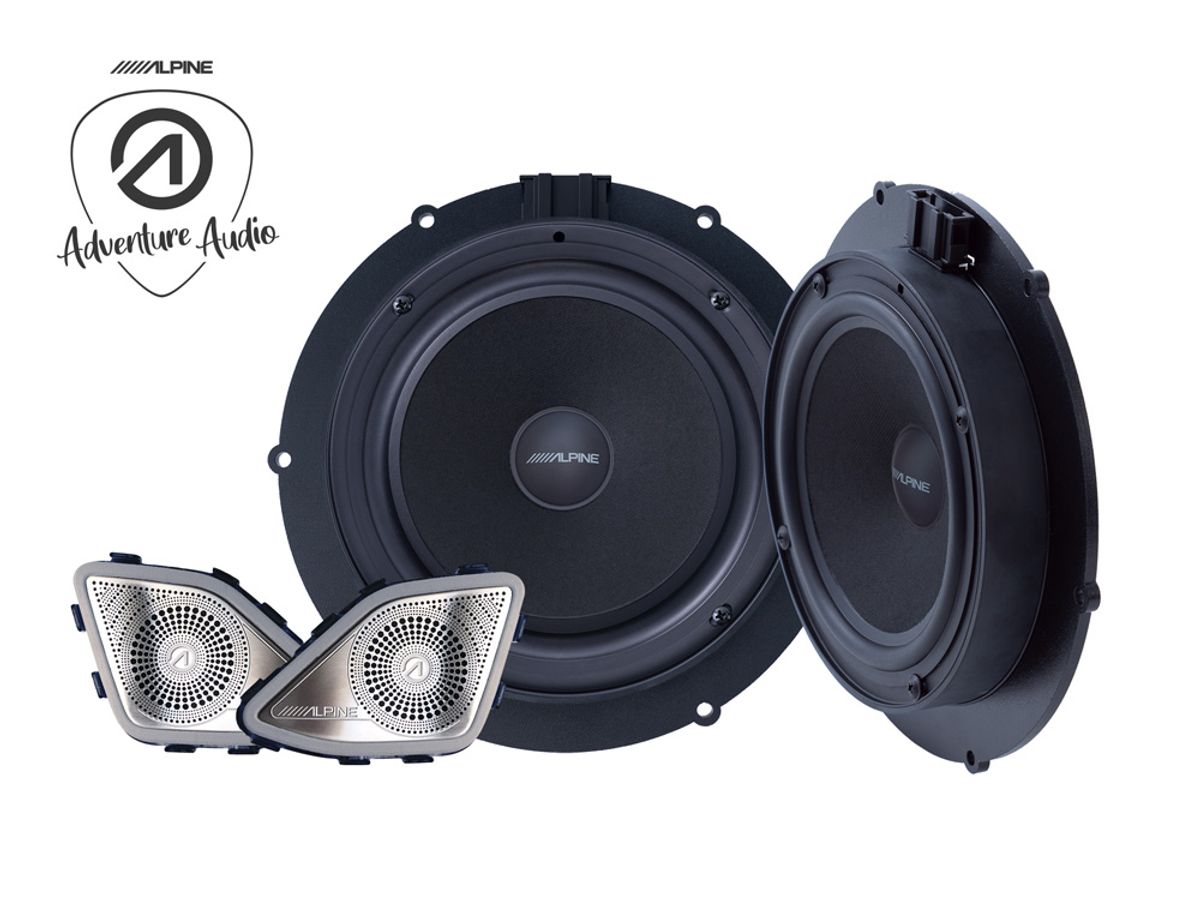 Alpine SPC-106T06 16,5cm 2-veis komponentsett VW T6