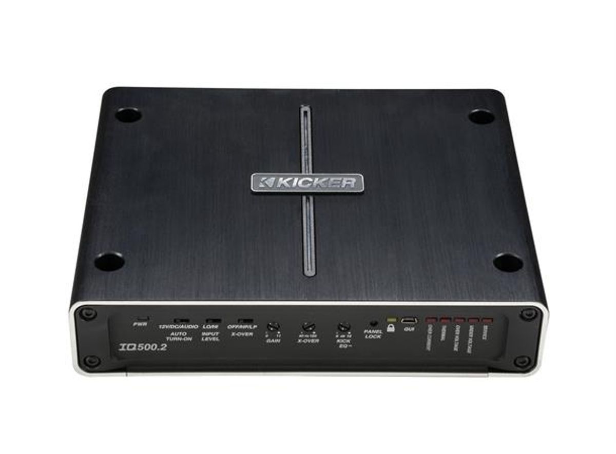 Kicker IQ5002 - Q-klasse forsterker 2x250W