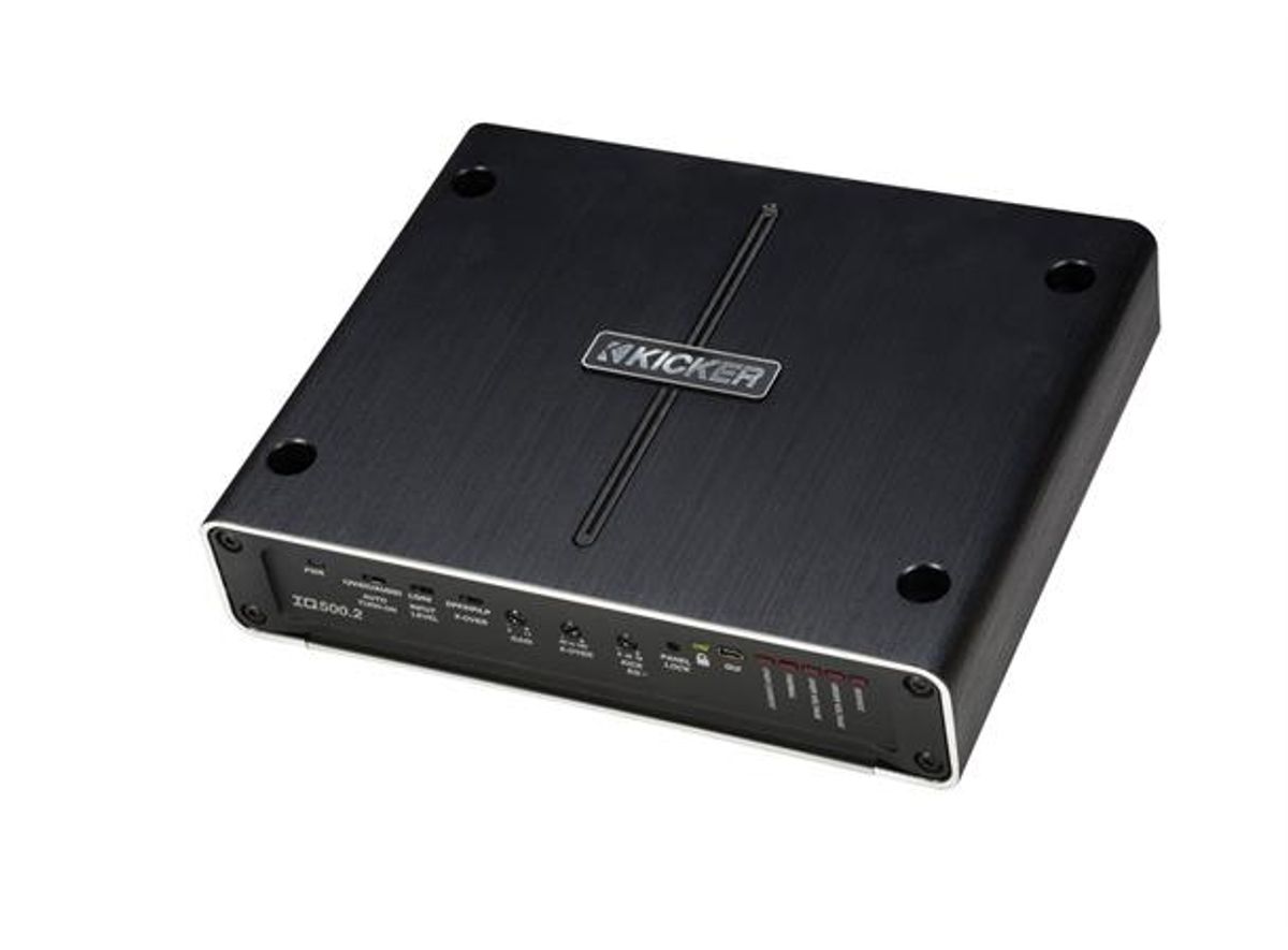 Kicker IQ5002 - Q-klasse forsterker 2x250W