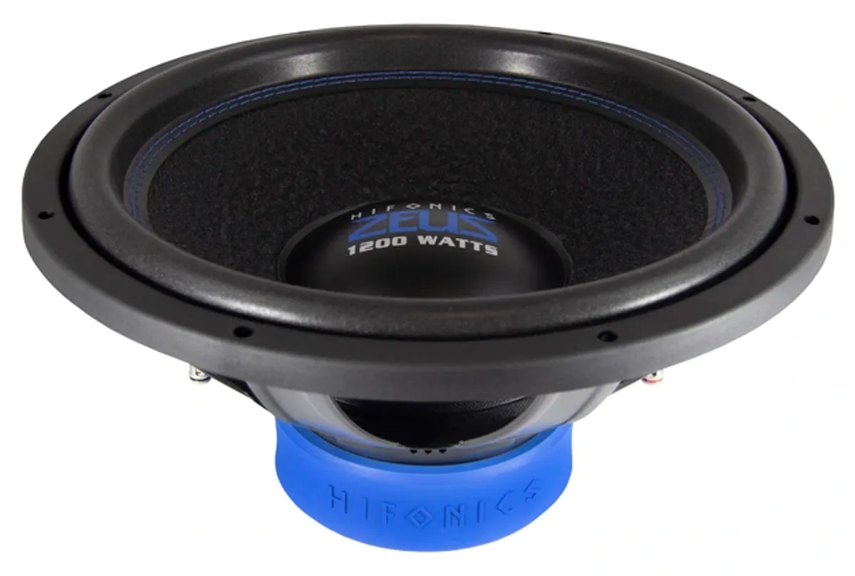 HiFonics ZEUS Street ZXS15D2 15” subwoofer 2x2 Ohm