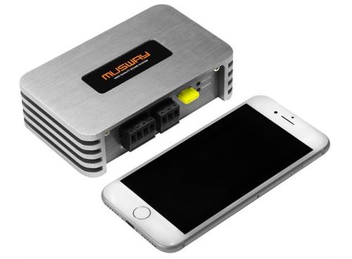 Musway 2-kanals Digital bilforsterker 2 x105W max