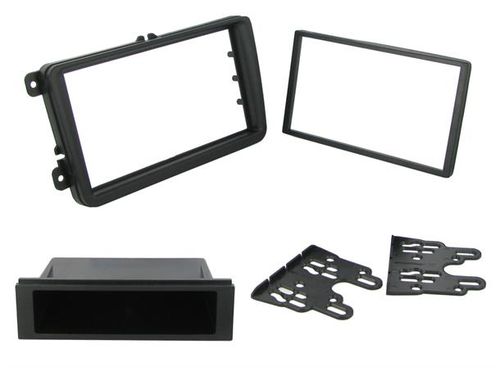 Connects2 CT24VW09 monteringsramme 1-DIN, 2-DIN VW, Skoda RCD/RNS-formfaktor