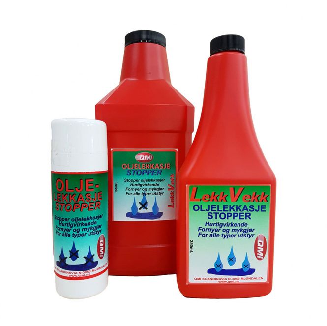 Hovedbilde QMI Lekkasjestopper for olje (250ml)