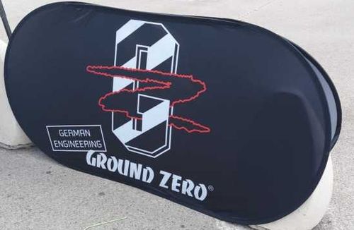 Ground Zero POP UP DISPLAY 200x100 cm