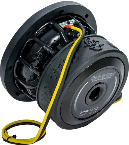 Ground Zero GZHW 16-D2 6.5″ Hydrogen SPL subwoofer 2x2 Ohm