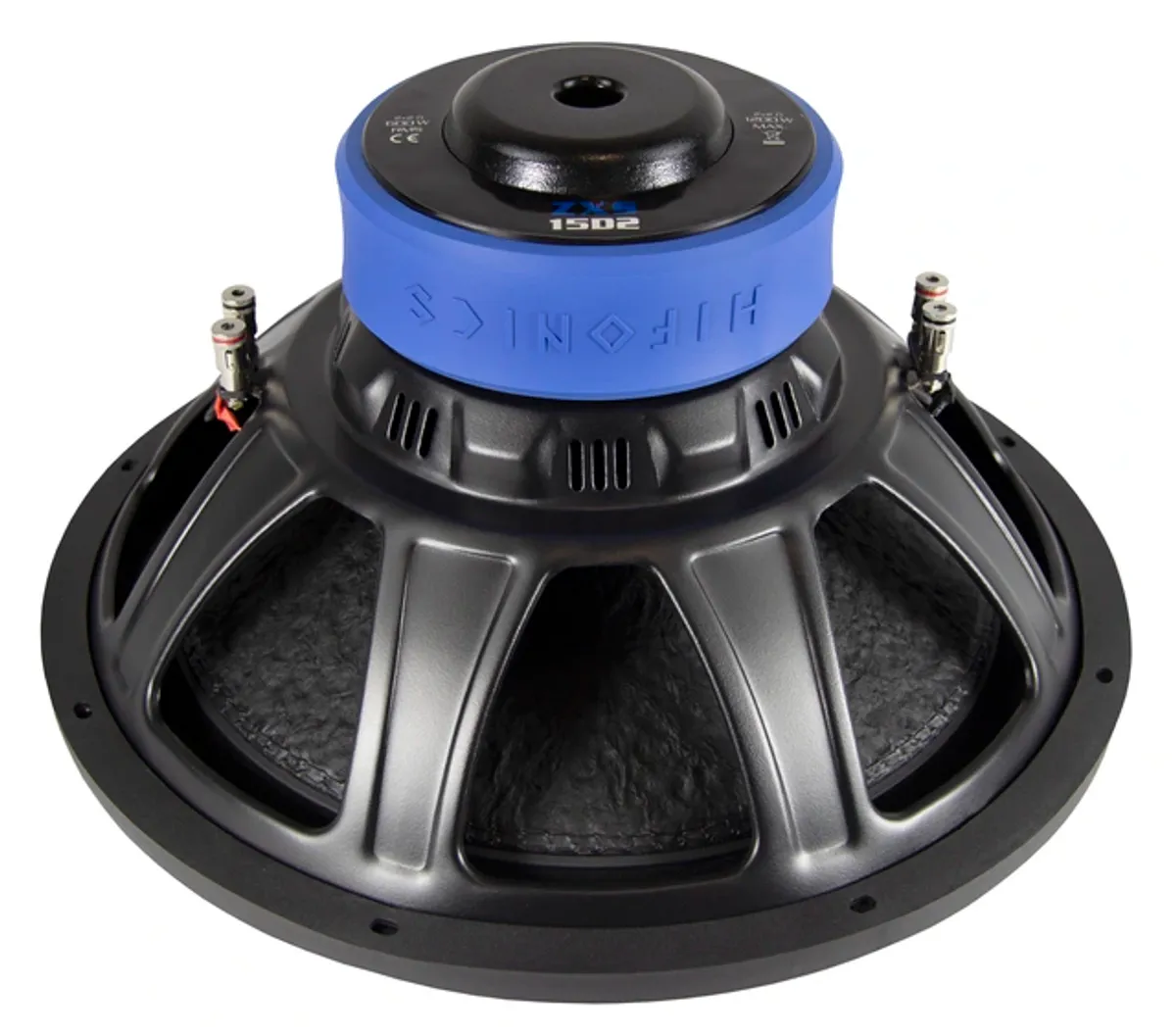 HiFonics ZEUS Street ZXS15D2 15” subwoofer 2x2 Ohm