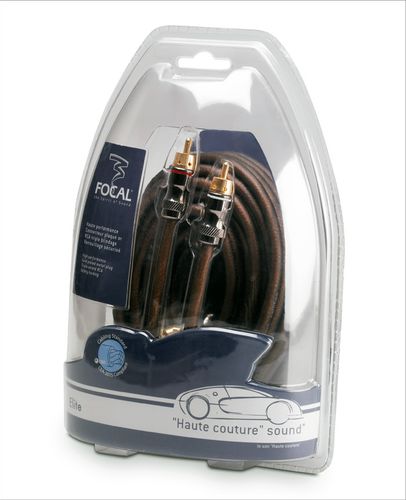 Focal ER5 ELITE 5,0m RCA, trippel skjermet