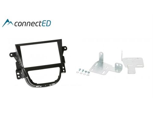 ConnectED Premium monteringskit 2-DIN Mokka 2012 - 2016) Sort