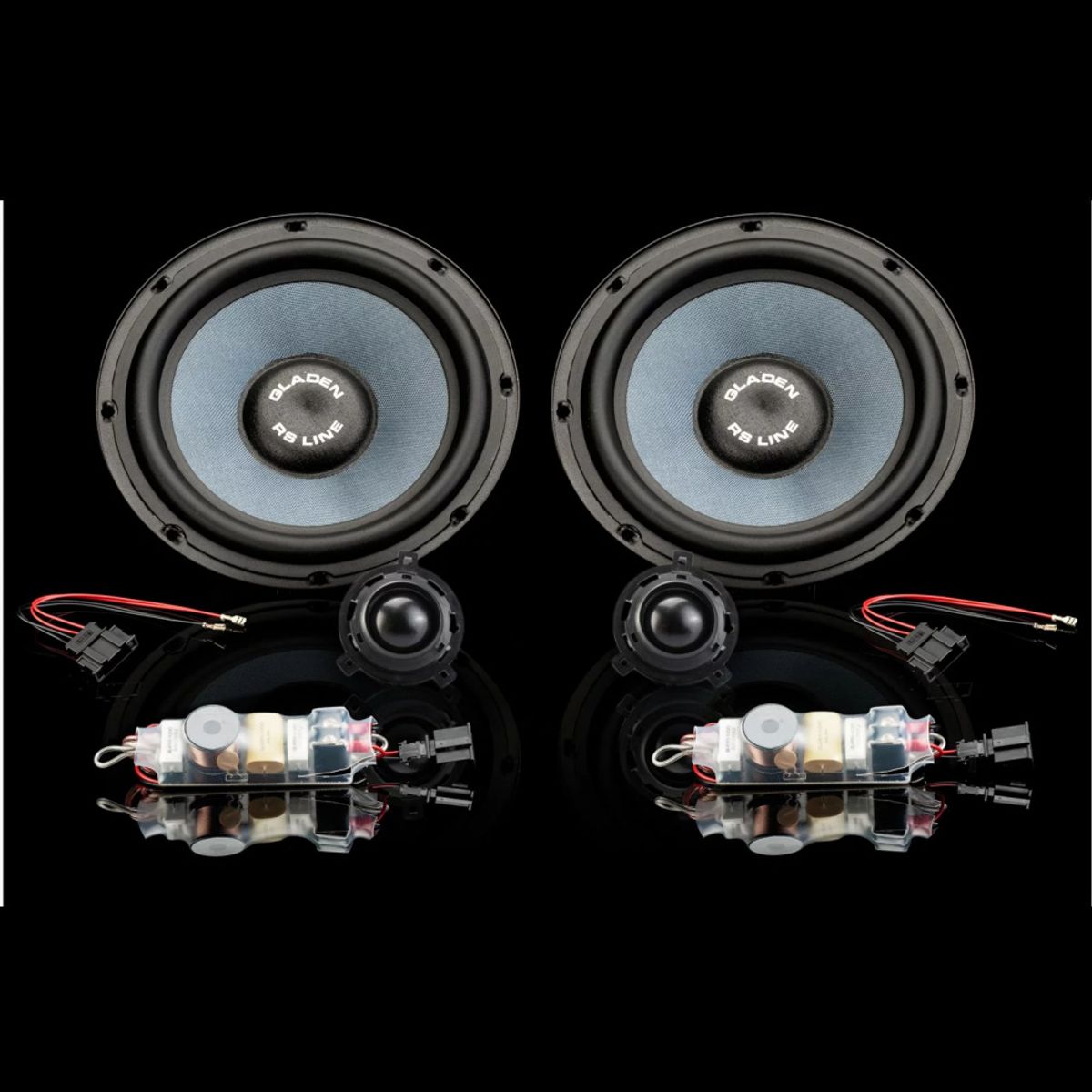 Gladen ONE 165 VW GOLF 7 2-veis RS Plug & Play