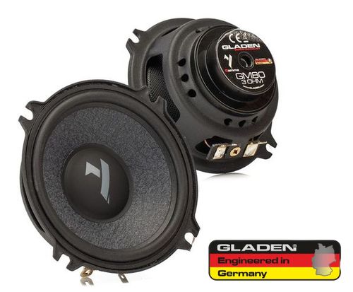 Gladen GAMMA GM80 50W RMS 3 Ohm 3” mellomtonehøyttalere