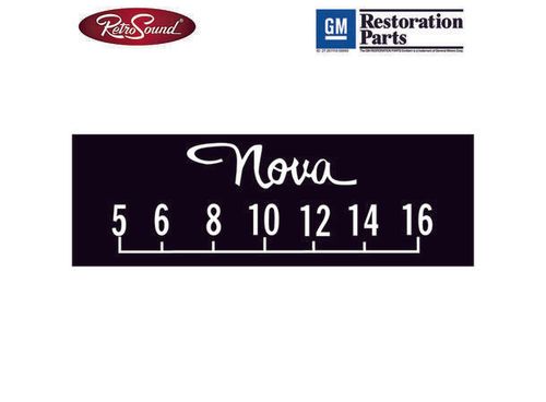 RetroSound SCP24 Skjembeskytter Chevrolet Nova