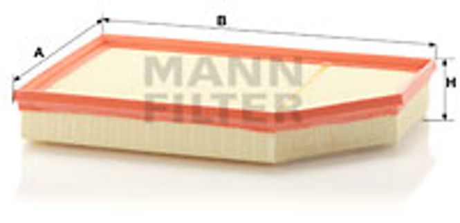 Hovedbilde MANN-Filters C35177 luftfilter
