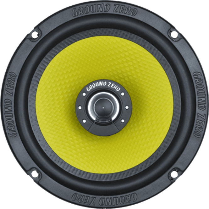 Hovedbilde Ground Zero GZTF 6.5X Titanium 6,5” coaxialhøyttalere 90W RMS 3 ohm