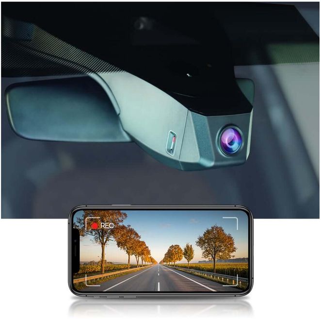 Hovedbilde Fitcamx LZJ-6303-4K-D integrert dashcam 4K Audi Q4 / VW ID.4 / ID.5 foran+bak