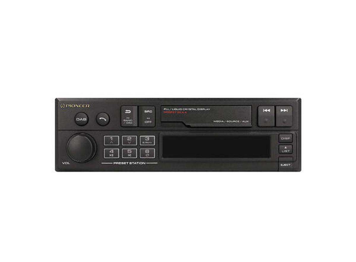 Pioneer SXT-C10PS Retroradio med Bluetooth, DAB+, USB og AUX