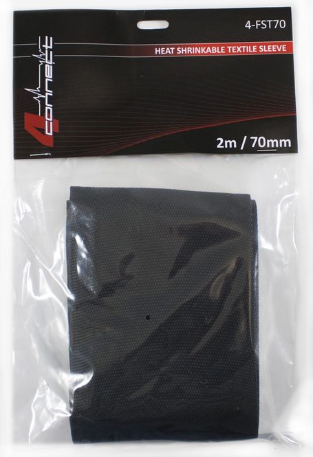 Hovedbilde 4 Connect 70mm krympeslange av tøy/nylon 2 meter