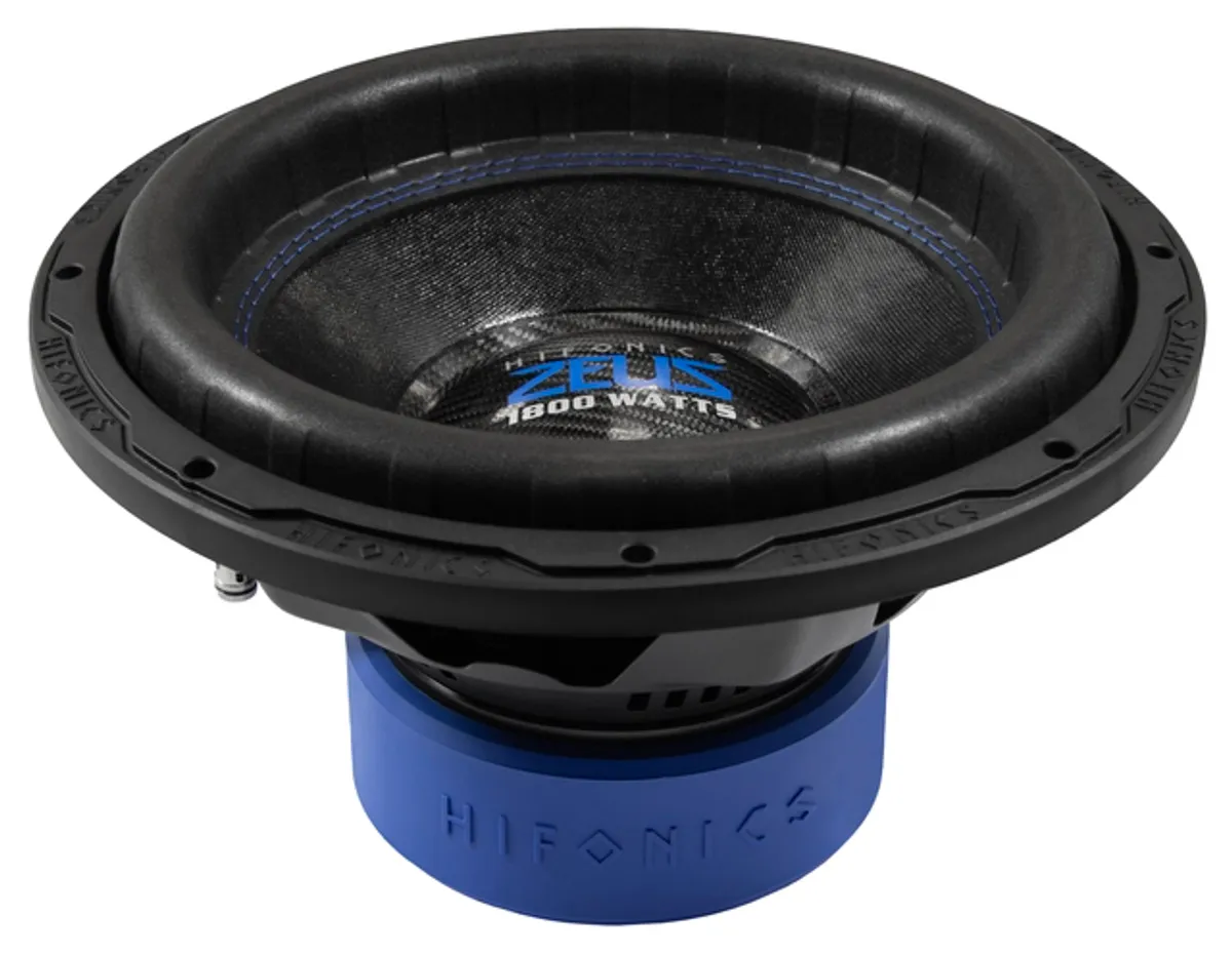 HiFonics ZEUS SPL ZSPL12D2 12” SPL subwoofer 2x2 Ohm