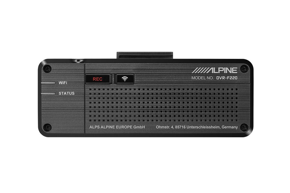 Alpine DVR-F220 dashbord kamera 1080p Full HD 16GB
