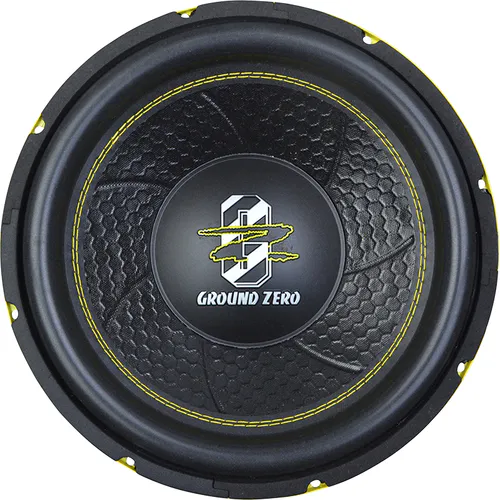 Ground Zero GZIW 12XSPL-D2 12″ Iridium SPL subwoofer 2x2 Ohm
