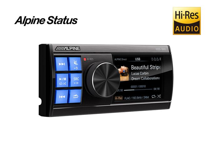 Hovedbilde Alpine Status HDS-990 hovedenhet High End streamer m/DSP