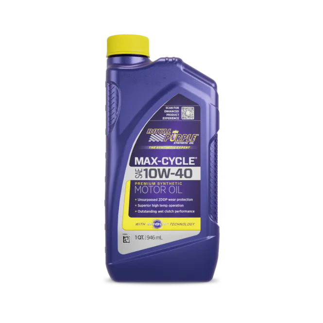 Hovedbilde Royal Purple® Max-Cycle® 01315 10W40 Premium MC motorolje 1q