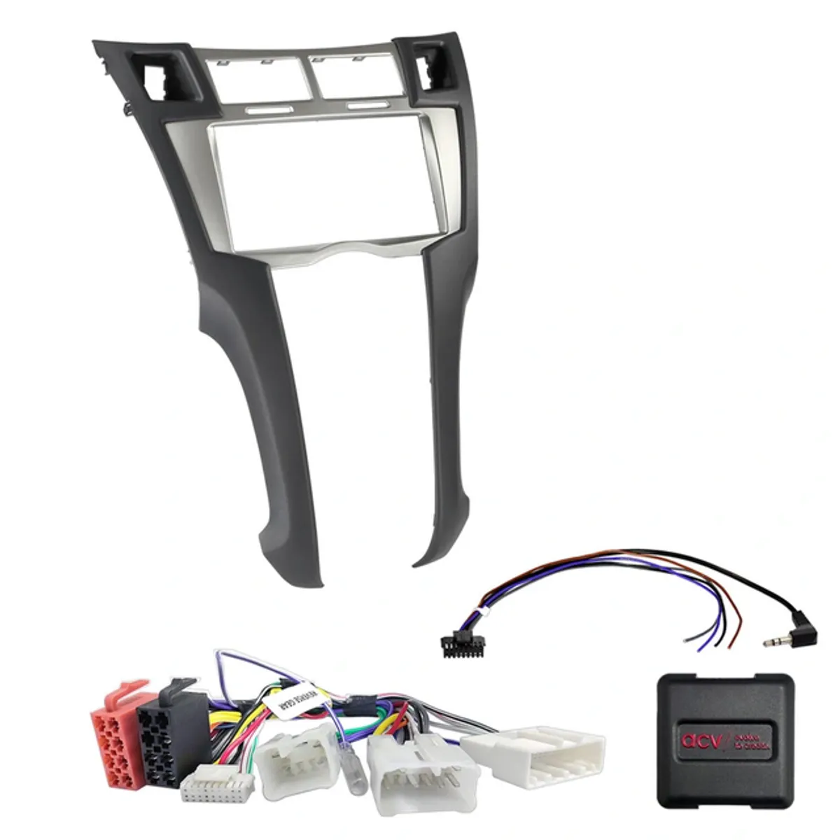 ACV RPTY14 komplett 2-DIN monteringssett Toyota Yaris (2006–2011)