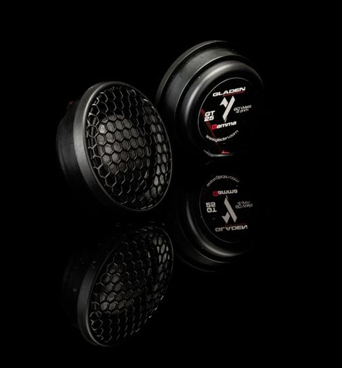 Gladen GAMMA 165.2 100W RMS 3 Ohm 6,5” komponentsett
