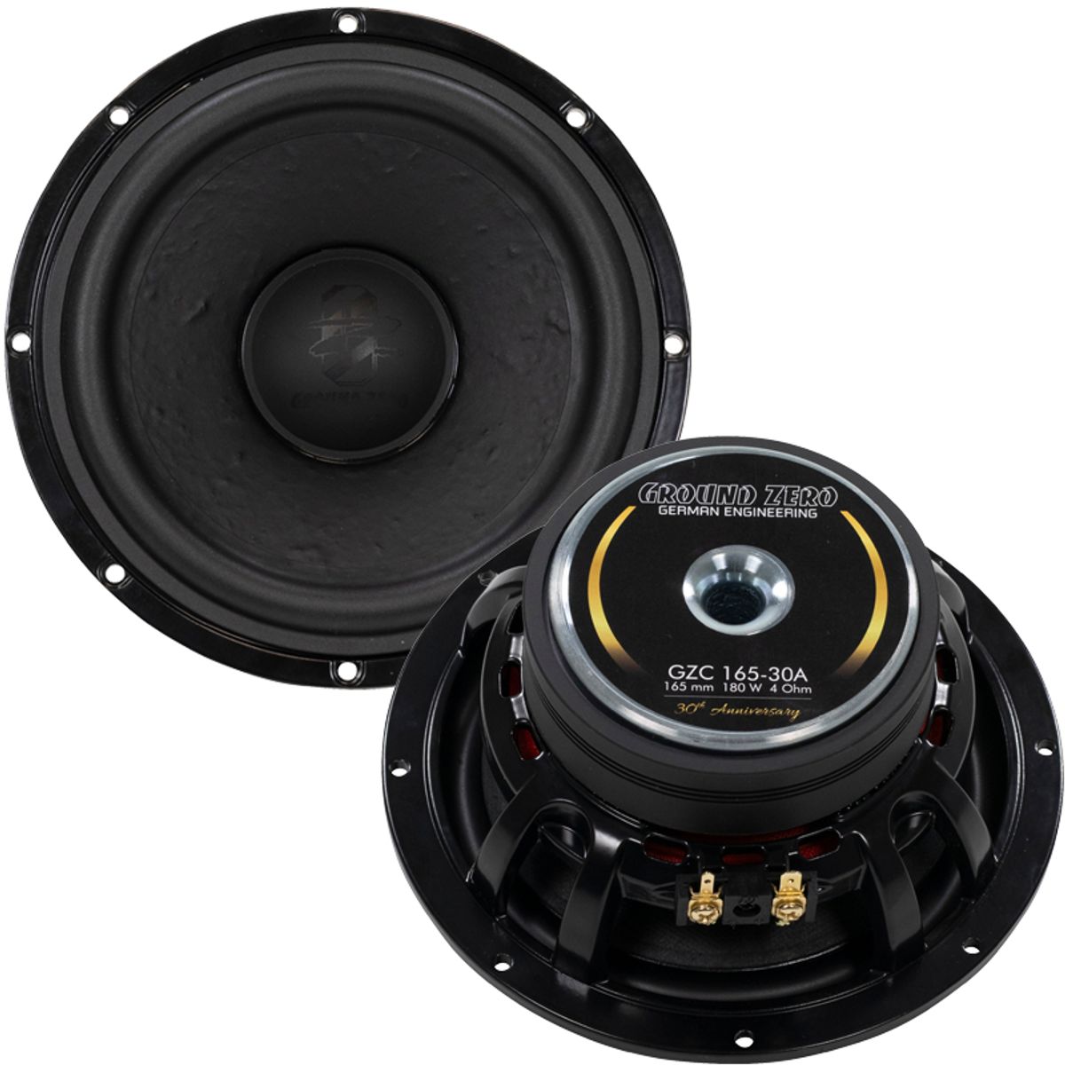 Ground Zero GZC 165-30A 30 års jubileum komponentsett
