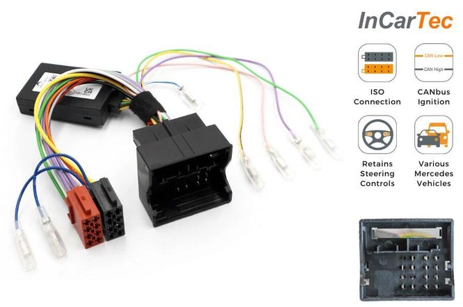 Hovedbilde InCarTec 49-MB-02 multifunksjonsadapter Mercedes og Volkswagen Crafter