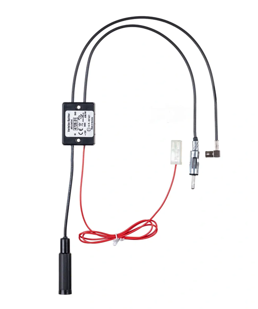 ATTB 4726.01 FM/DAB splitter SMB → DIN (Han → Hun)