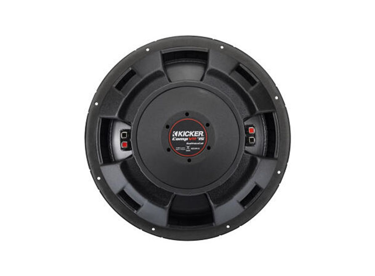 Kicker CompVR 52CVR154 15” subwoofer 2x4 Ohm 700W RMS