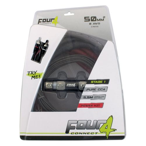 4 Connect STAGE1 50mm2 amp installation kit
