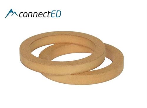 ConnectED EDUN1234 MDF høyttaleradaptere (130mm) Universale (12mm dybde)