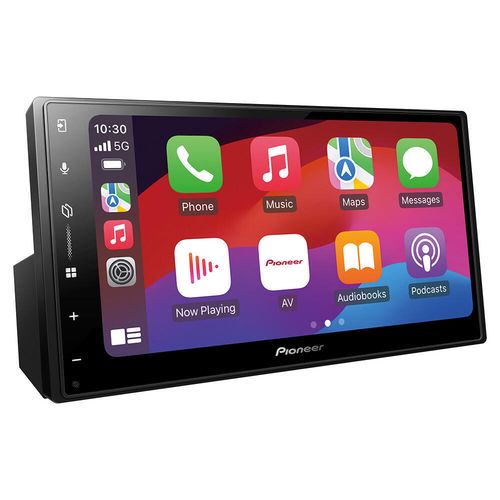 Pioneer SPH-DA77DAB 2-DIN bilradio med trådløs CarPlay og Android Auto